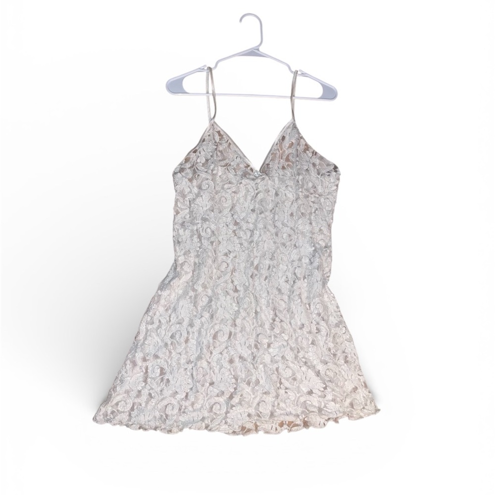 Others Follow Cream Lace Chemise
